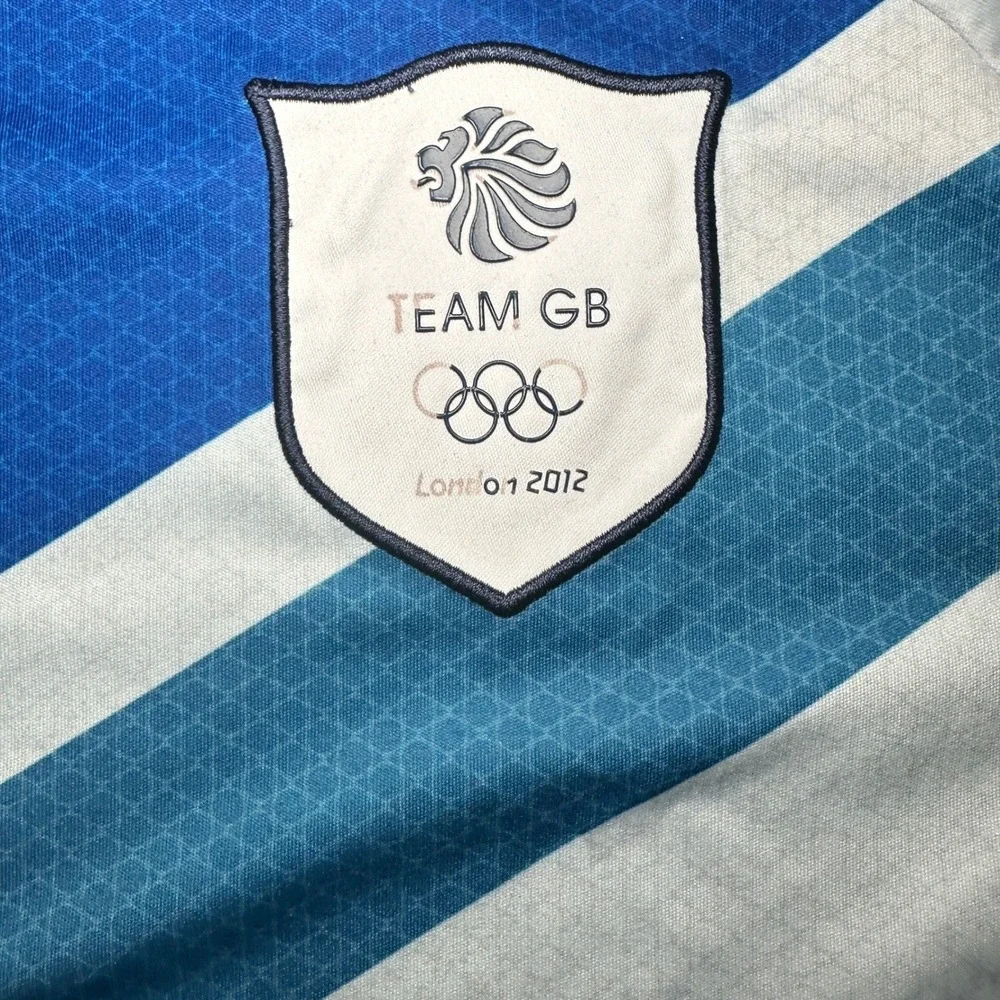 Adidas 2012 Olympics Jersey Team GB‎ London W55808 ClimaCool Union Jack XL